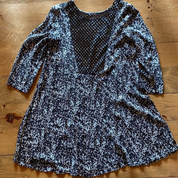 Funky Black Boho Dress - Picture 3 of 3